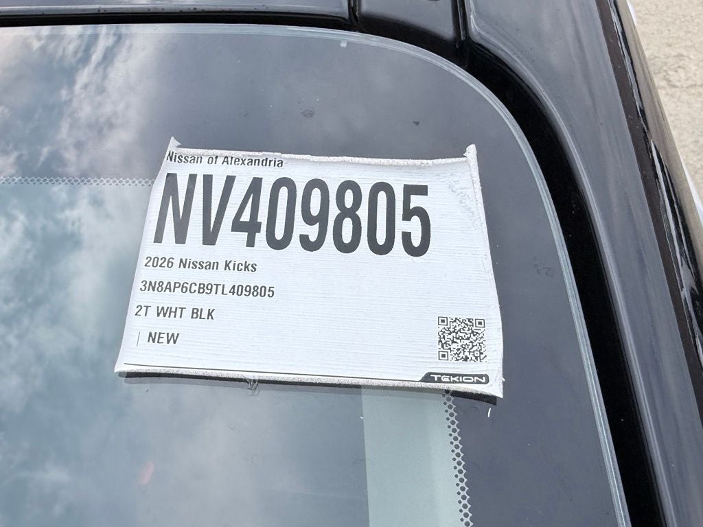 2026 Nissan Kicks SV