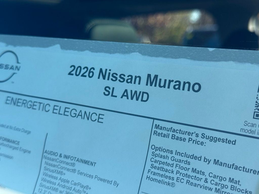 2026 Nissan Murano SL