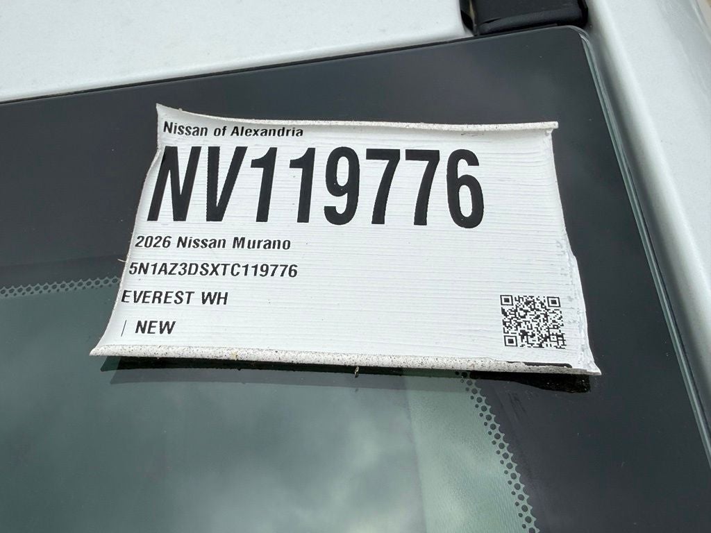2026 Nissan Murano Platinum