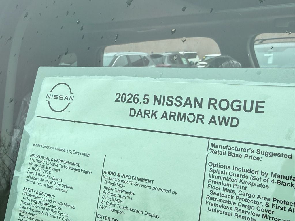 2026 Nissan Rogue Dark Armor