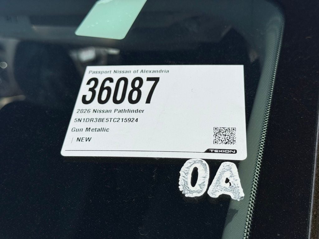 2026 Nissan Pathfinder SV