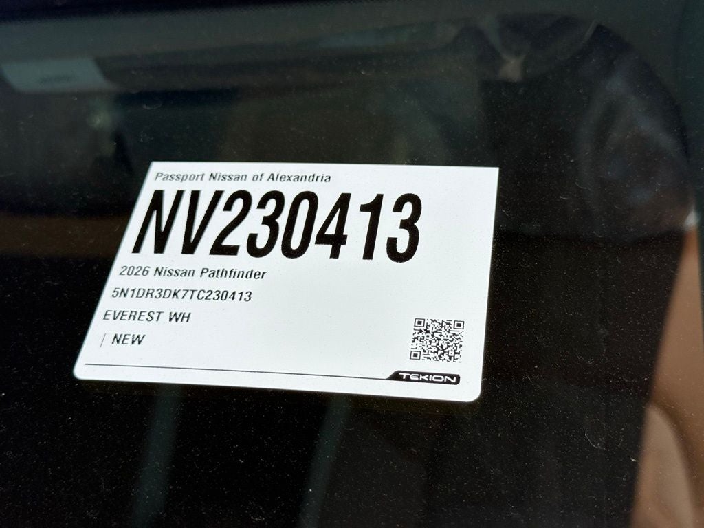 2026 Nissan Pathfinder Platinum