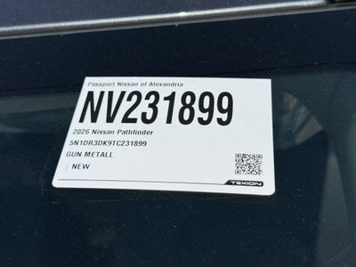 2026 Nissan Pathfinder Platinum