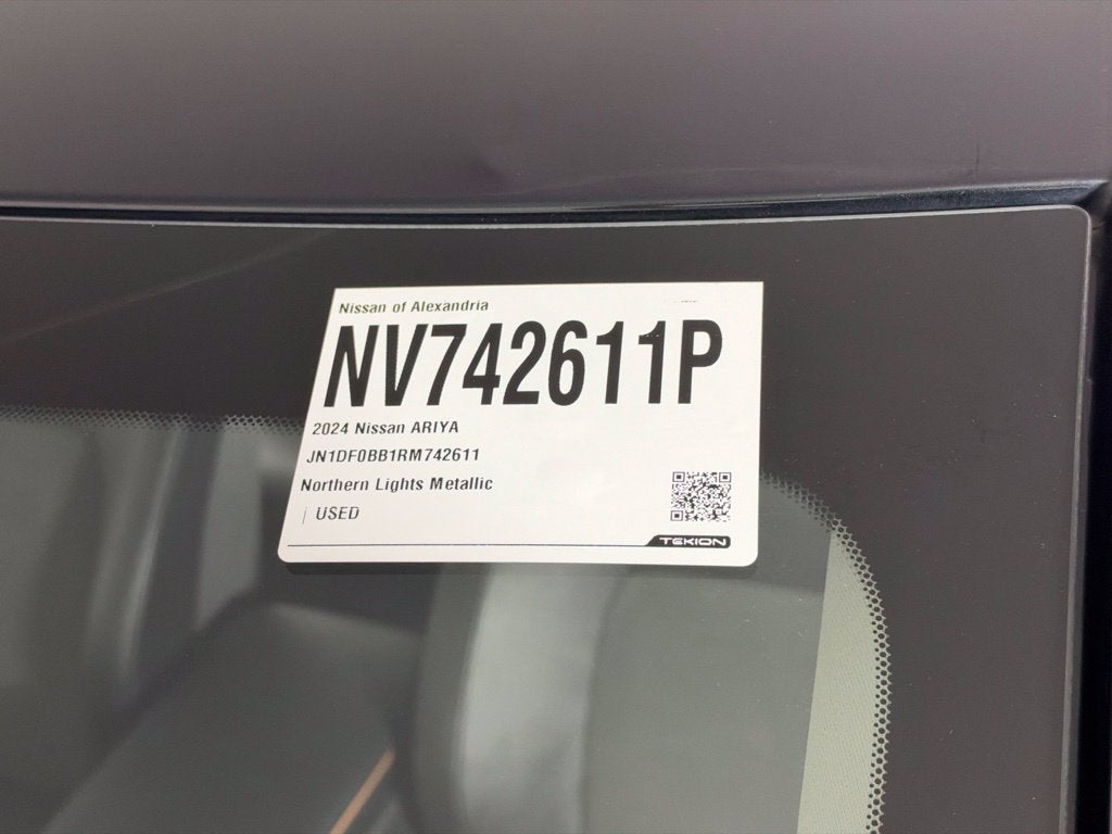 2024 Nissan Ariya EVOLVE+ e-4ORCE EV Certified