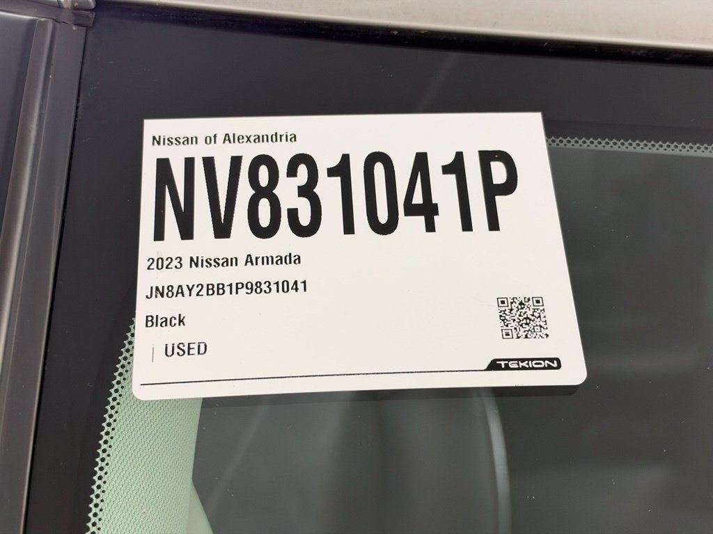 2023 Nissan Armada SL Nissan Certified