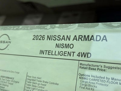 2026 Nissan Armada NISMO
