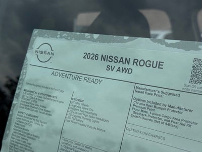 2026 Nissan Rogue SV