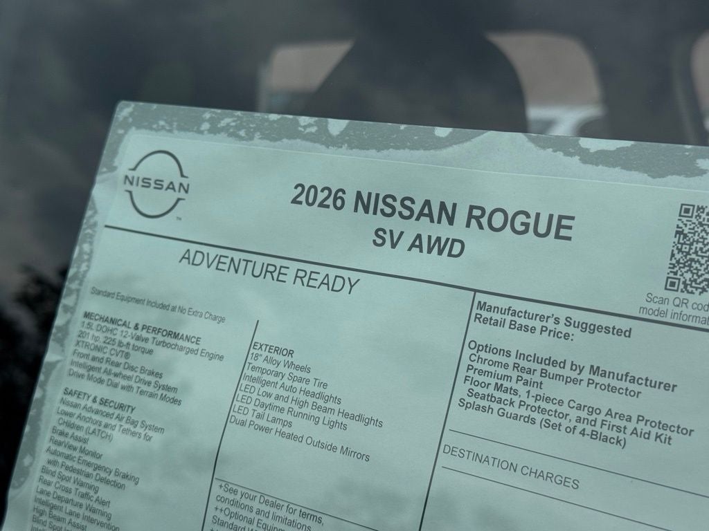 2026 Nissan Rogue SV