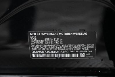 2019 BMW 3 Series 330i xDrive