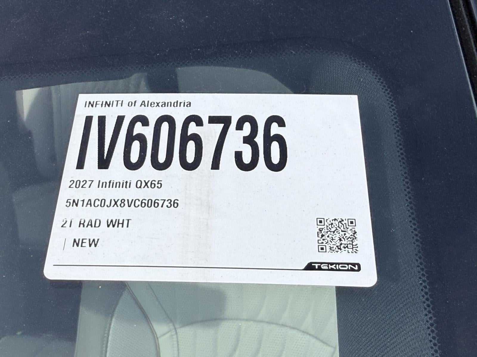 2027 INFINITI QX65 AUTOGRAPH