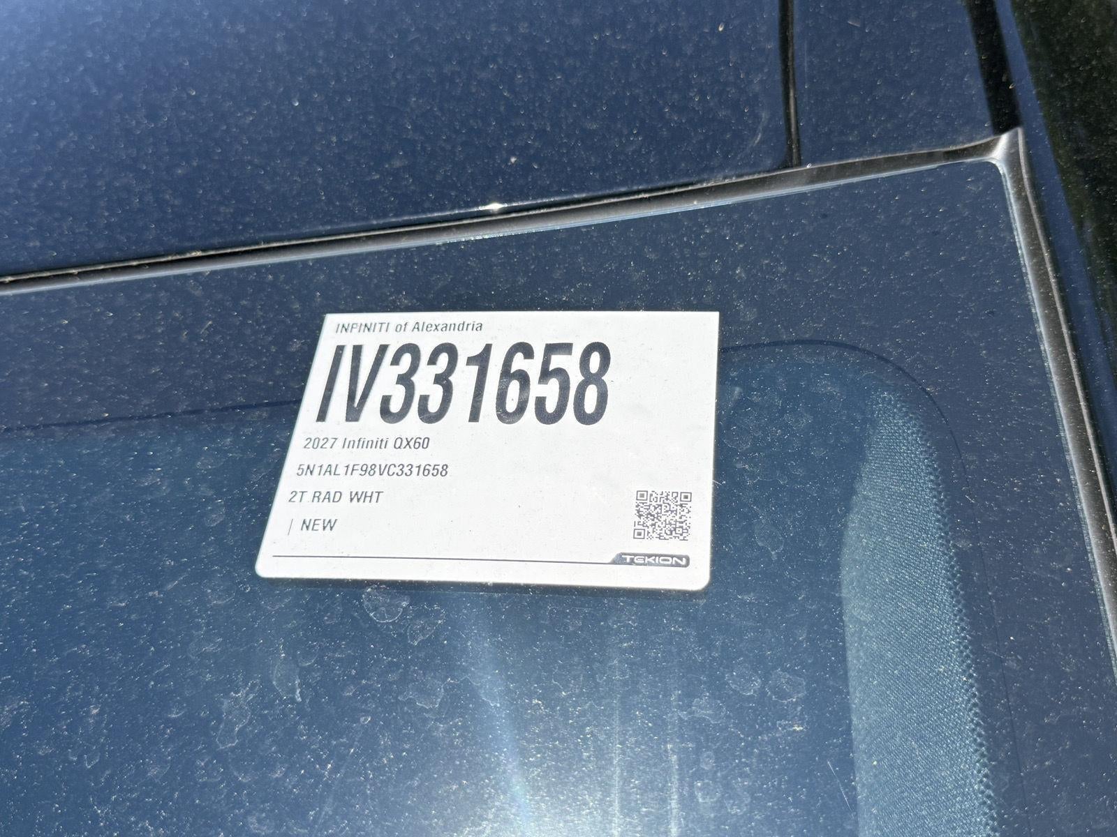 2027 INFINITI QX60 SPORT