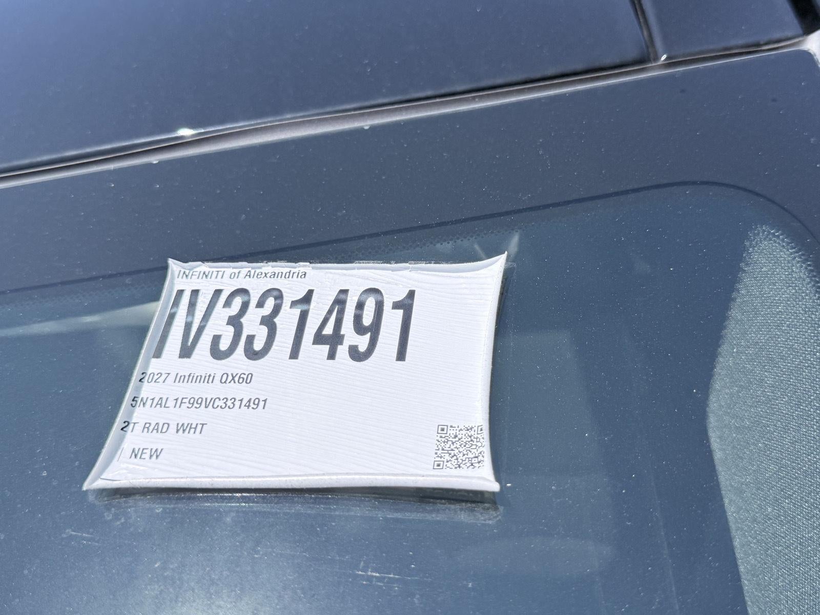 2027 INFINITI Qx60 SPORT