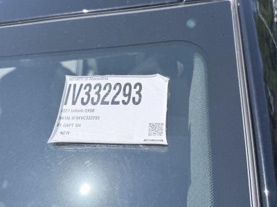 2027 INFINITI QX60 SPORT