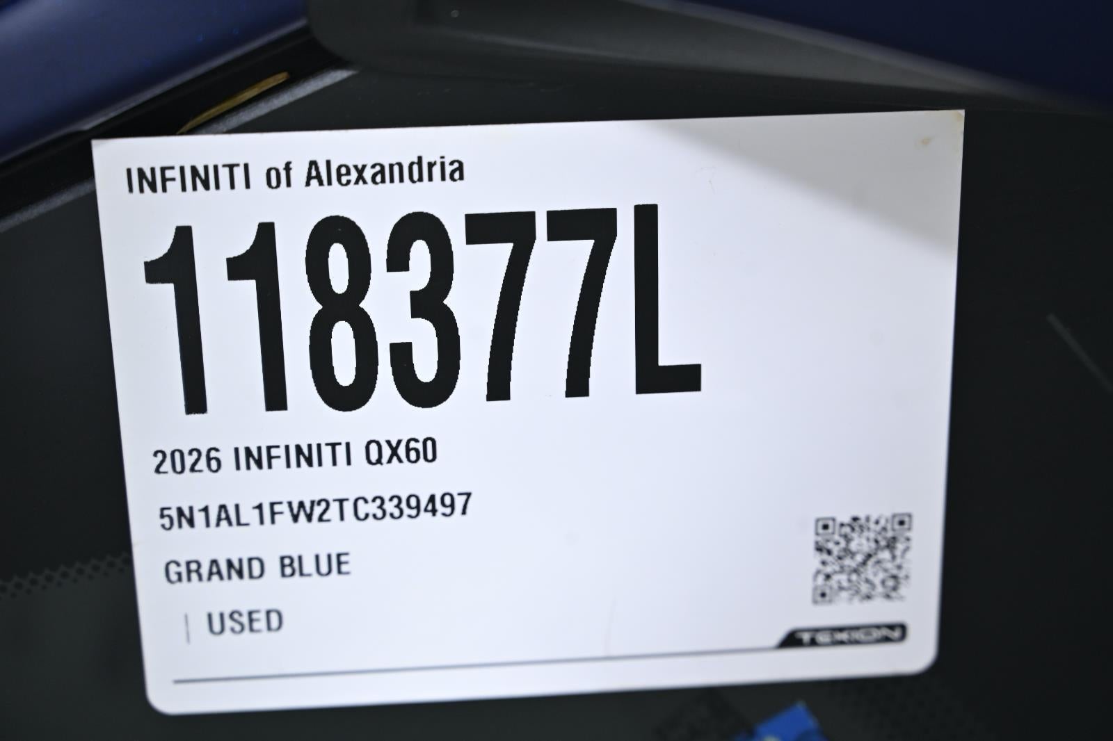 2026 INFINITI QX60 SPORT