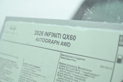 2026 INFINITI QX60 AUTOGRAPH