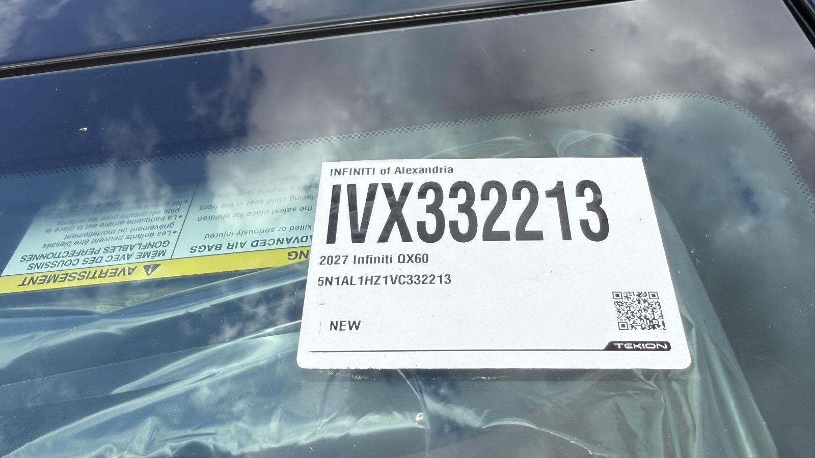 2027 INFINITI QX60 AUTOGRAPH