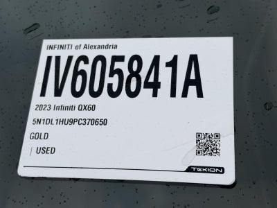 2023 INFINITI QX60 AUTOGRAPH