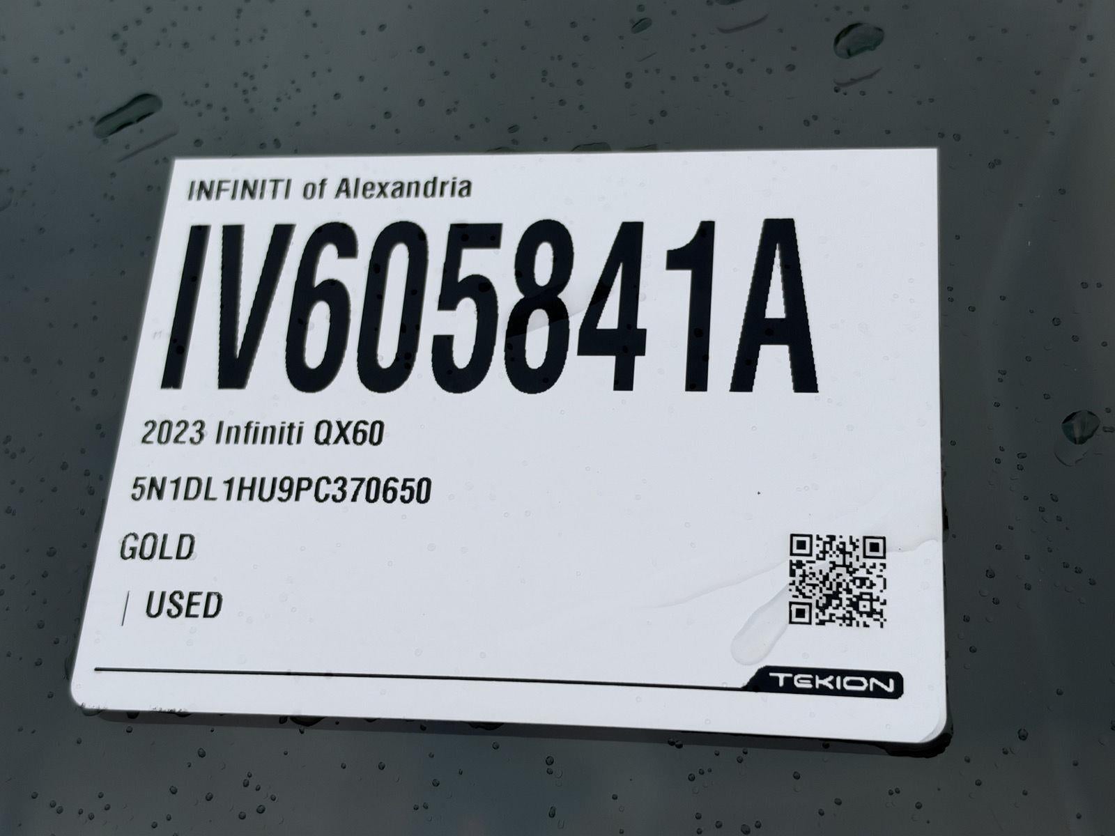 2023 INFINITI QX60 AUTOGRAPH