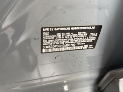 2022 BMW X3 xDrive30i