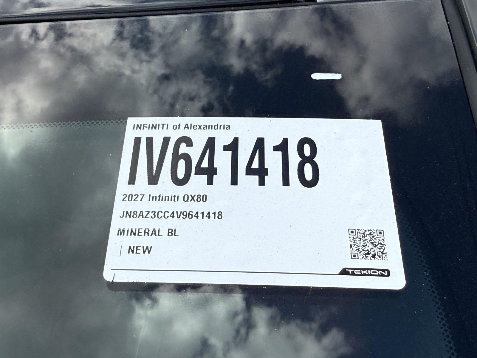 2027 INFINITI QX80 AUTOGRAPH