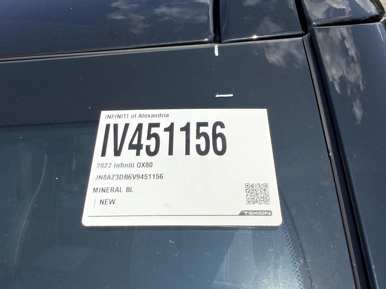 2027 INFINITI Qx80 SPORT