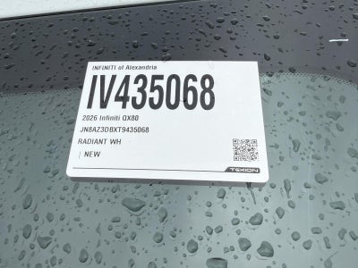 2026 INFINITI QX80 SPORT
