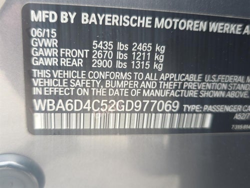 2016 BMW 6 Series 650i