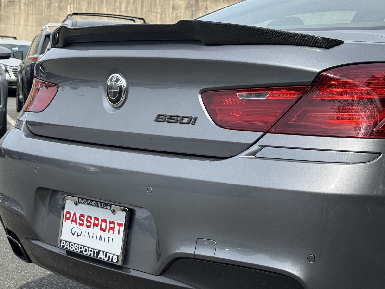 2016 BMW 6 Series 650i
