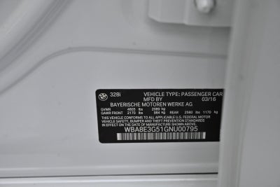 2016 BMW 3 Series 328i xDrive