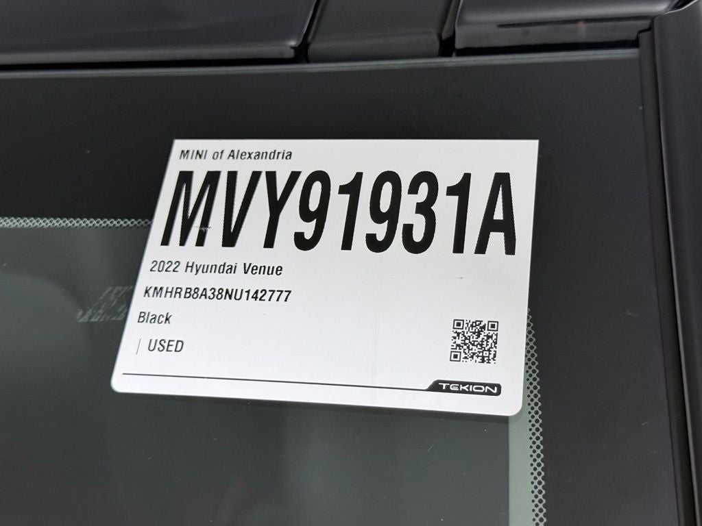2022 Hyundai Venue SE