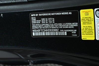 2017 BMW 6 Series 650i xDrive