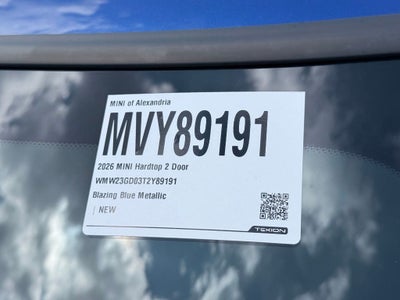 2026 MINI Cooper S Signature Plus 2 Door