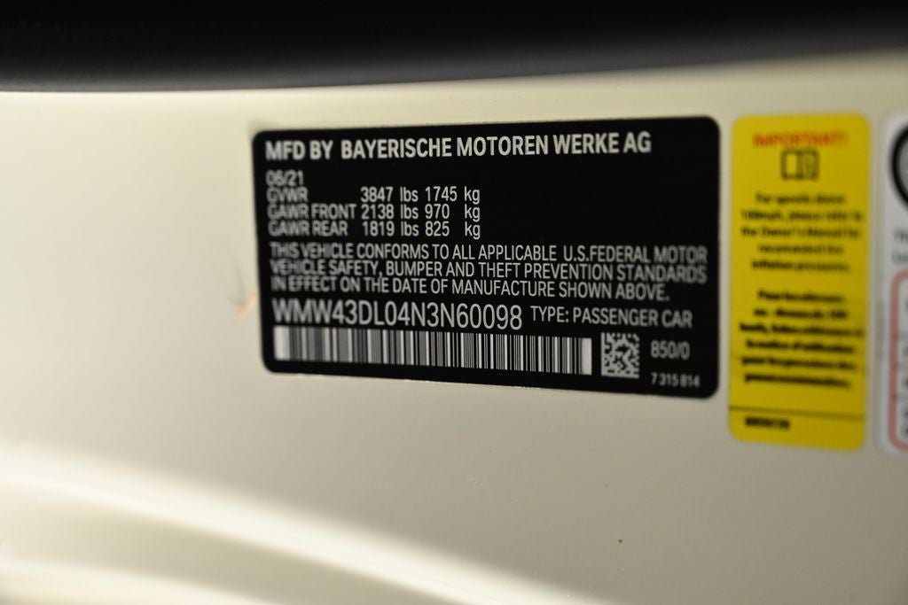 2022 MINI Cooper S Cooper S