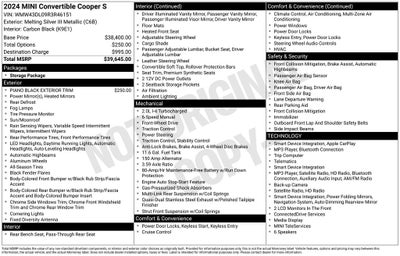 2024 MINI Cooper S Base