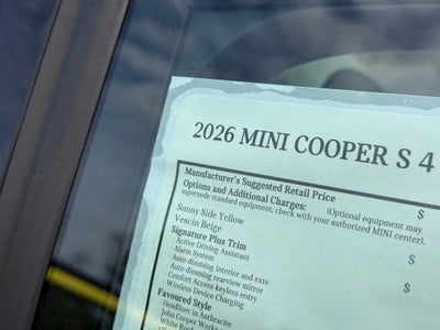 2026 MINI Hardtop 4 Door Cooper S