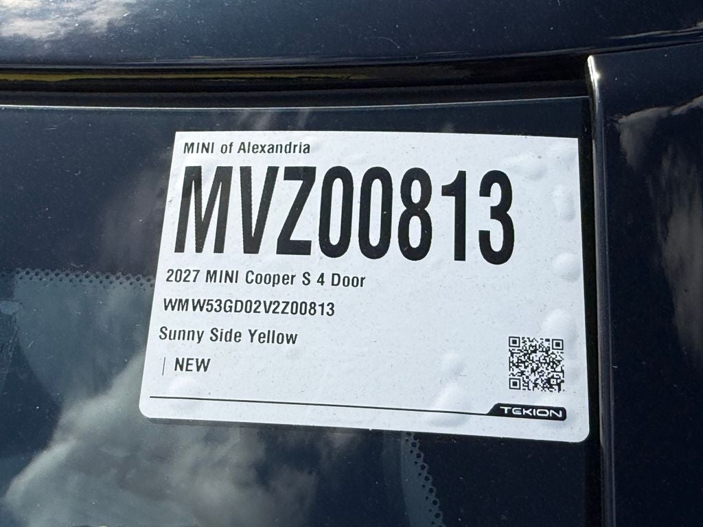 2027 MINI Cooper S Signature Plus 4 Door