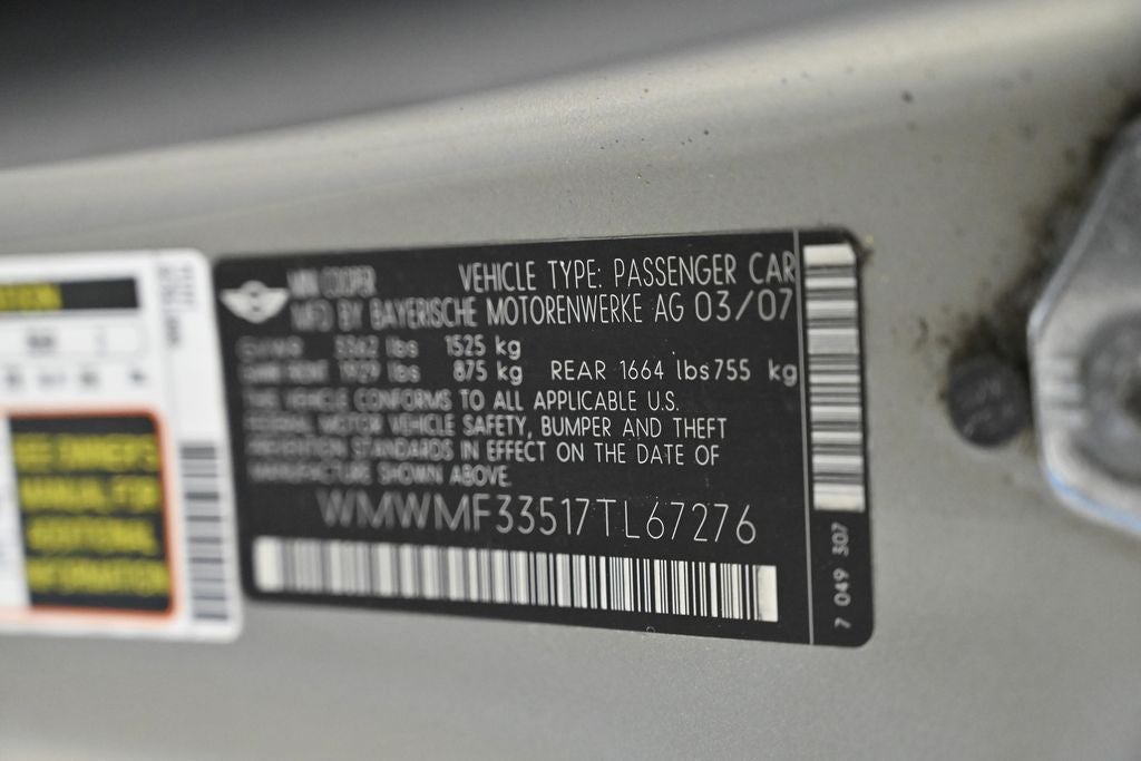 2007 MINI Cooper 2dr Cpe