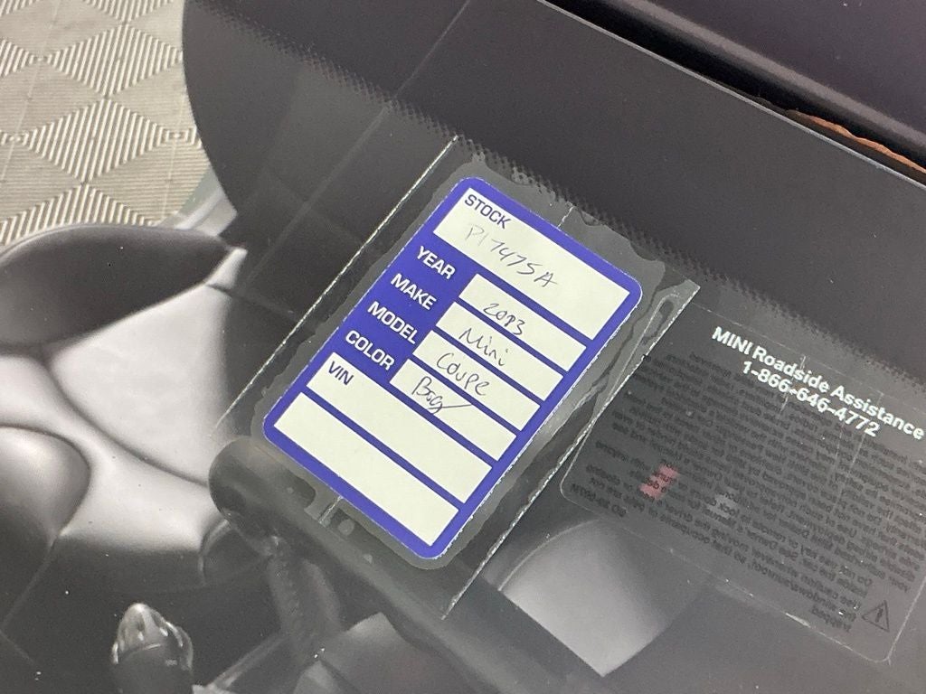 2013 MINI COUPE S