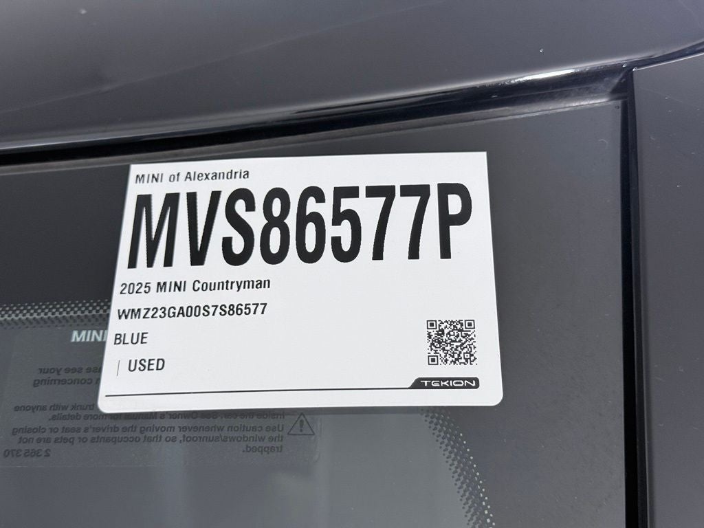 2025 MINI Cooper S Countryman Base