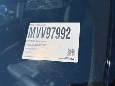 2027 MINI Cooper S Countryman ALL4 Signature Plus