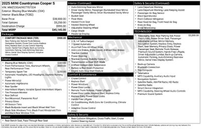 2025 MINI Cooper S Countryman Base