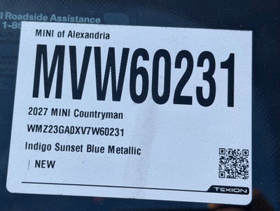 2027 MINI COUNTRYMAN ICONIC