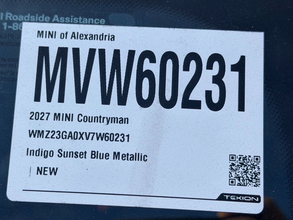 2027 MINI COUNTRYMAN ICONIC
