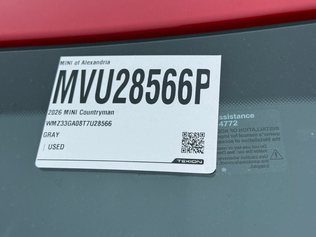 2026 MINI John Cooper Works Countryman ALL4