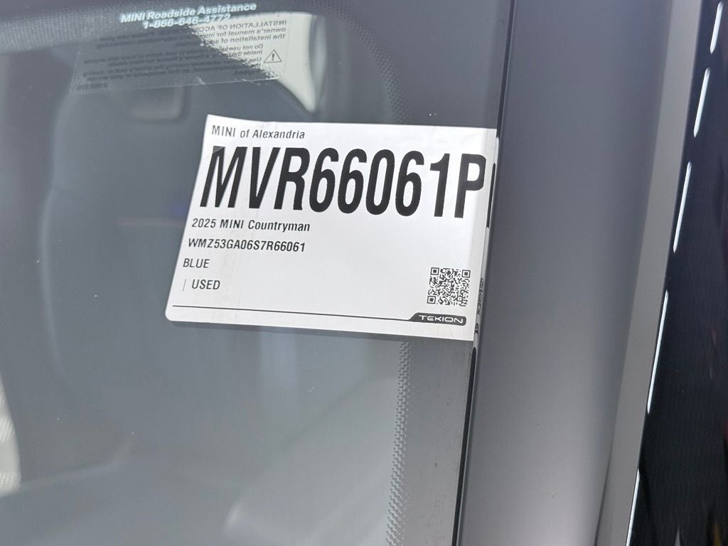 2025 MINI Cooper Countryman Base