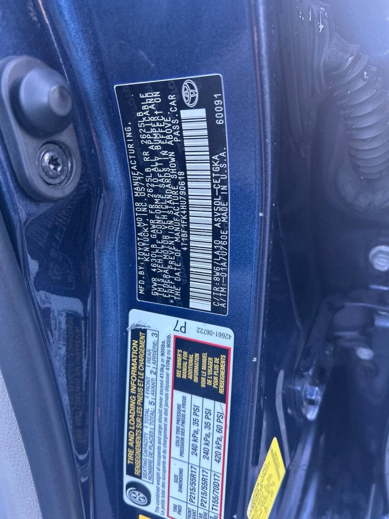 2017 Toyota Camry XLE