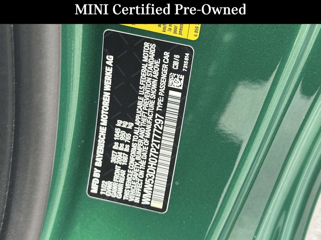 2023 MINI Cooper S Signature Hardtop 2 Door