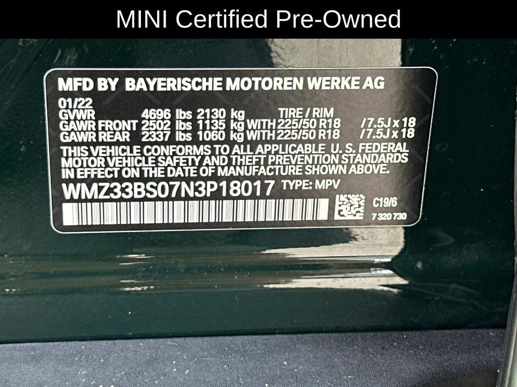 2022 MINI John Cooper Works Countryman Iconic ALL4
