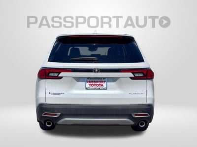2026 Toyota Grand Highlander Hybrid MAX Platinum