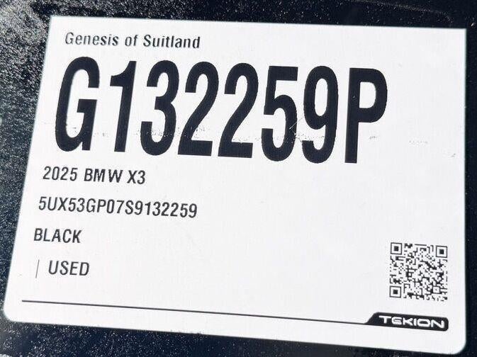 2025 BMW X3 30 xDrive